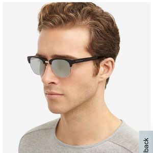 Cole Haan Men’s Silver Flash Sunglasses